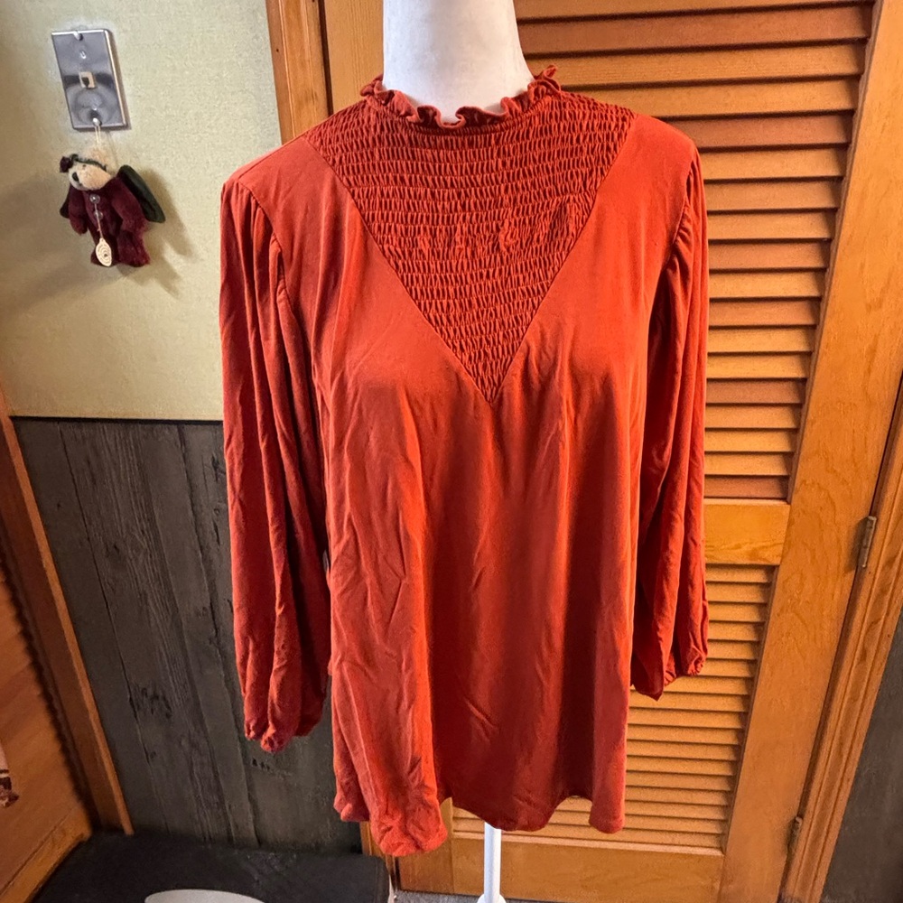 Clara smock blouse by LulaRoe